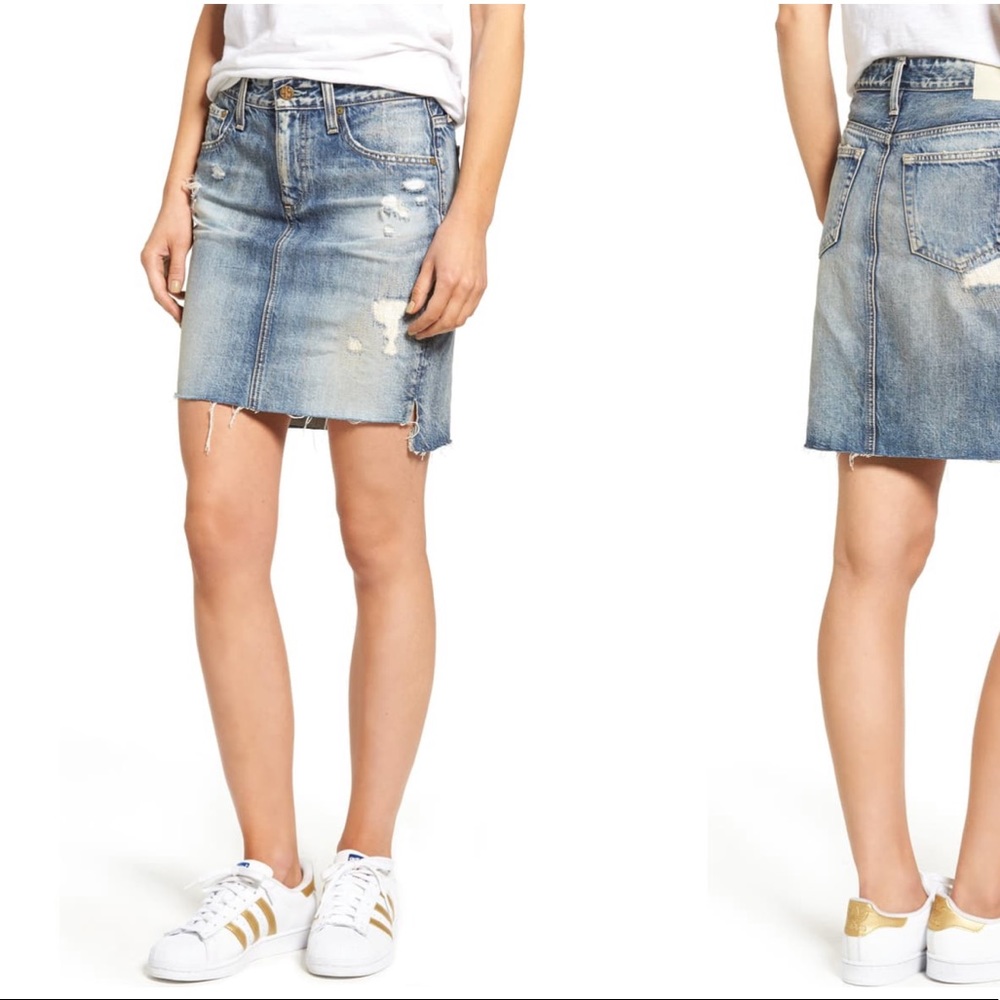 AG “The Erin” Denim Skirt